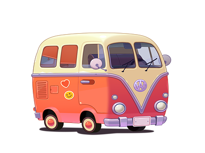Cartoon Bus designs, themes, templates and downloadable graphic elements on  Dribbble