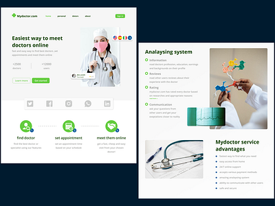 Mydoctor.com concept website