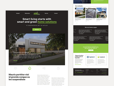 MiNi Energietechniek — Webdesign branding design ui ux webdesign