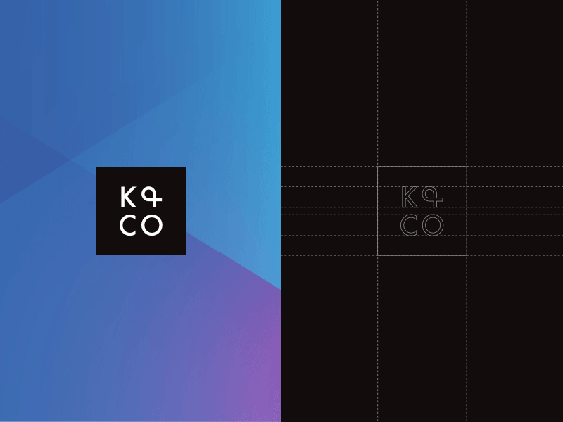 K&Co. Logo brand brand design branding colorful design graphic design identity logo