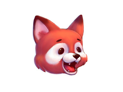 Little Fox app draw graphic design illustration