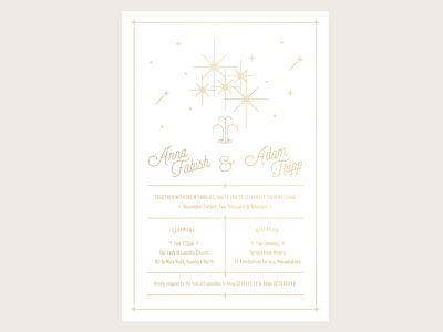 Wedding Invitation 💍 art deco elegant gold gold foil invitation invite print save the date vintage wedding wedding invitation wedding invite