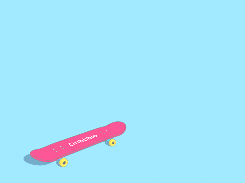 CINEMA 4D - Skateboard skateboard