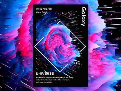 Creative Design - Universe colorful universe
