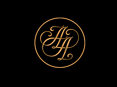 Monograma AA brand caligrafia calligraphy copperplate cursive design letter lettering logo monogram monograma ornament typography