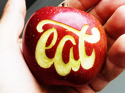EAT branding caligrafia calligraphy design illustration letter lettering logo ornament type typo typography