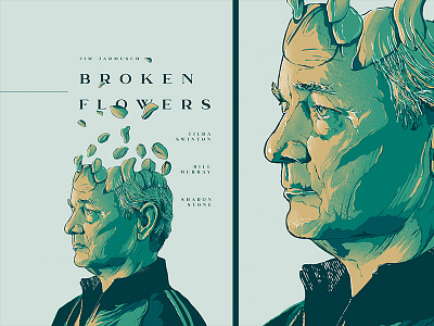 broken flowers