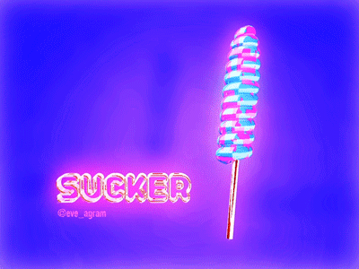 Sucker 3d candy loop motiondesign sugar sweettooth