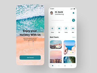 Travel App Mobile Design app beach branding codeboxindonesia destination graphic design holiday homepage illustration mobile mobile design mobileapp motion graphics travel ui ux