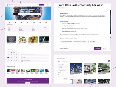 Craigslist Website Redesign craigslist design purple redesign ui uiux ux website website design