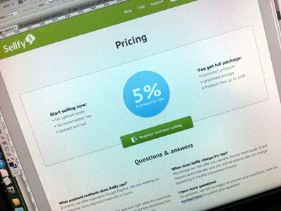 Pricing page pricing simple