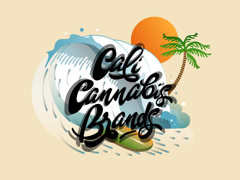 Cali Cannabis Brands - Lettering Logo by Solmar Alvarado Quijano on ...