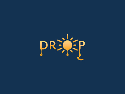 Drop of Sunshine art california cannabis drop light logo sun sunset sunshine