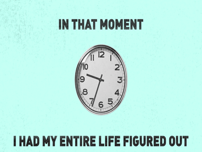 In that moment...
