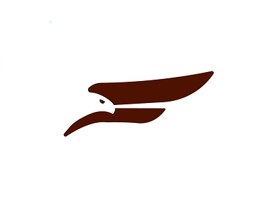 Falcon F bird eagle falcon logo wings