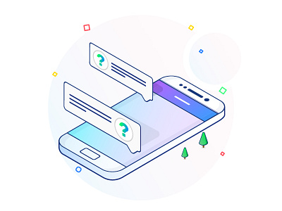 Onboarding illustration 2 alai chat gradient onboarding travel