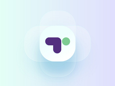 T alphabet icon minimal t typehue