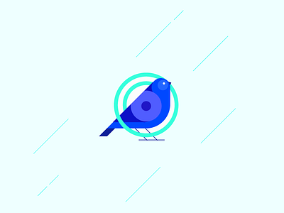Twitter Target bird bird logo target