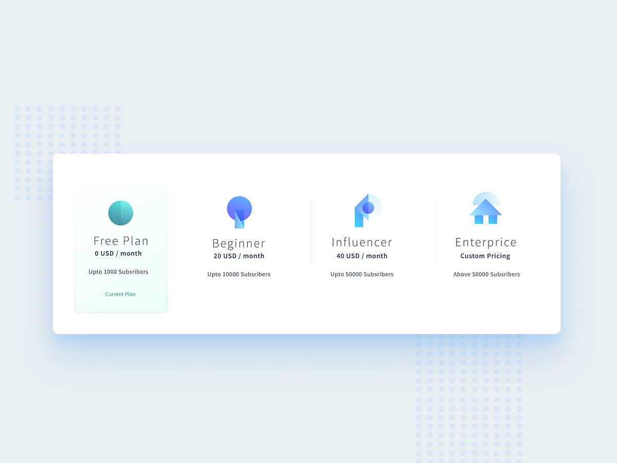 Pricing Plans designs, themes, templates and downloadable graphic ...