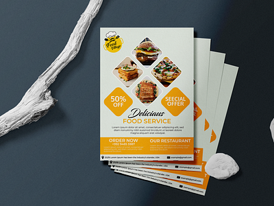 Restaurant Flyer Design flyer flyerdesign food flyer graphic design restaurant flyer design