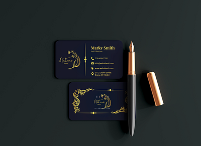 Luxury Business Card Design business card card design design graphic design illustration luxury business card design minimal business card
