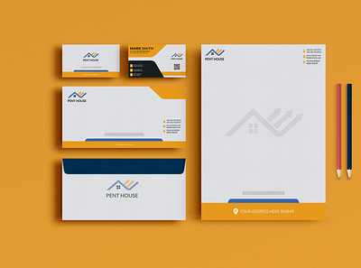 Business Card / Letterhead Design /Envelop Design branding business card business card design envelop design graphic design letterhead design logo stationary design visitingcard