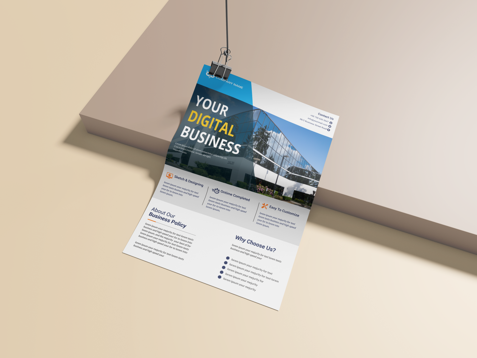 Corporate Flyer Design / Business Flyer Design / Flyer Design by Ripon