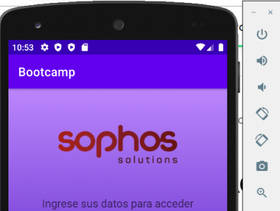 App Sophos bootcamp