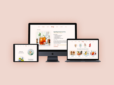 Drip eCommerce website