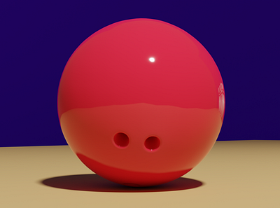Bowling Ball 3d game game asset props