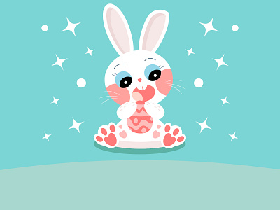 Cute Kawaii Animal Bunny 🐇🐇❤️❤️