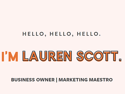 Home Page of Lauren Scott