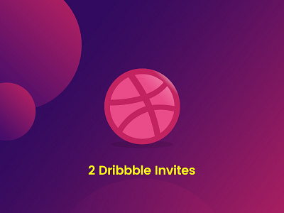 2 Dribbble Invites dribbble dribbble invites invites