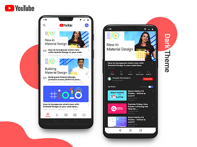 YouTube - Redesign android app oneplus6 ui ux video youtube