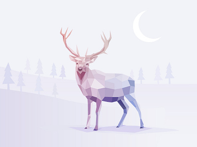 Day15 Lowpoly Elk