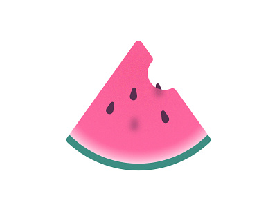 Watermelon slice berry blur bone chunk fresh fruit juicy laconicism minimalism piece seed sweet tasty triangle watermelon