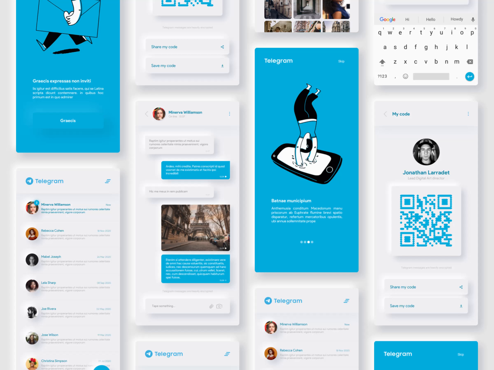 Download Telegram Redesign Concept Neumorphism By Jonathan Larradet On Dribbble