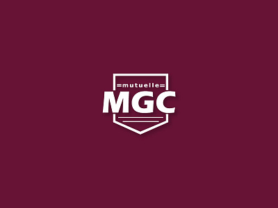 Mutuelle Mgc flag logo mutuelle paris purple white