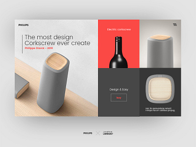 Jonathan Larradet 84 aaa bottle corkscrew design ecommerce ui web wine