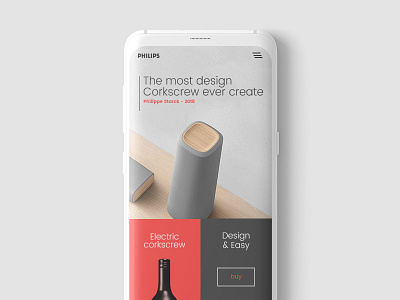Jonathan Larradet 85 aab corkscrew design mobile responsive ui wine