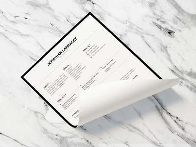 Resume 2018 cv design graphic print resume