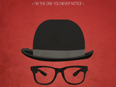 The invisible man black chapeau cinema film gris hat invisible lunette man movie noir poster red rouge