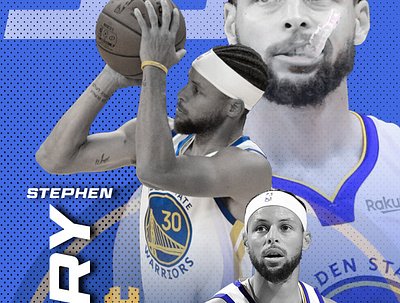 Stephen Curry Poster graphic design
