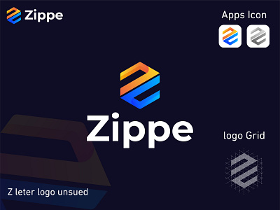 Z Letter logo, Branding logo Concept