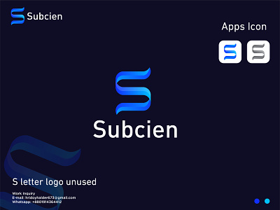 S Letter logo, Branding logo Concept
