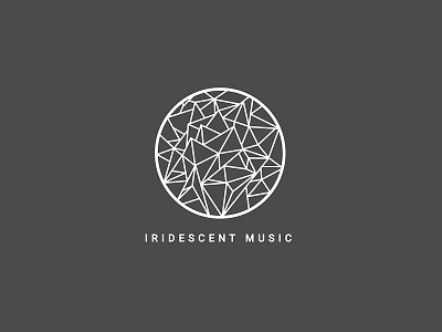 Iridescent Music logo by Sam Windey on Dribbble