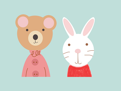 Mr Bear & Mr Rabbit