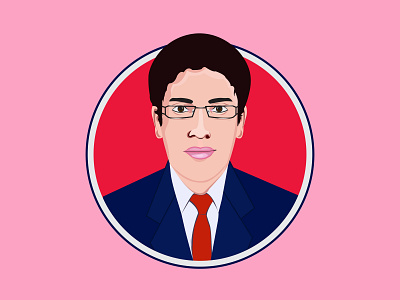 Carton Vector Portrait || Vector Art