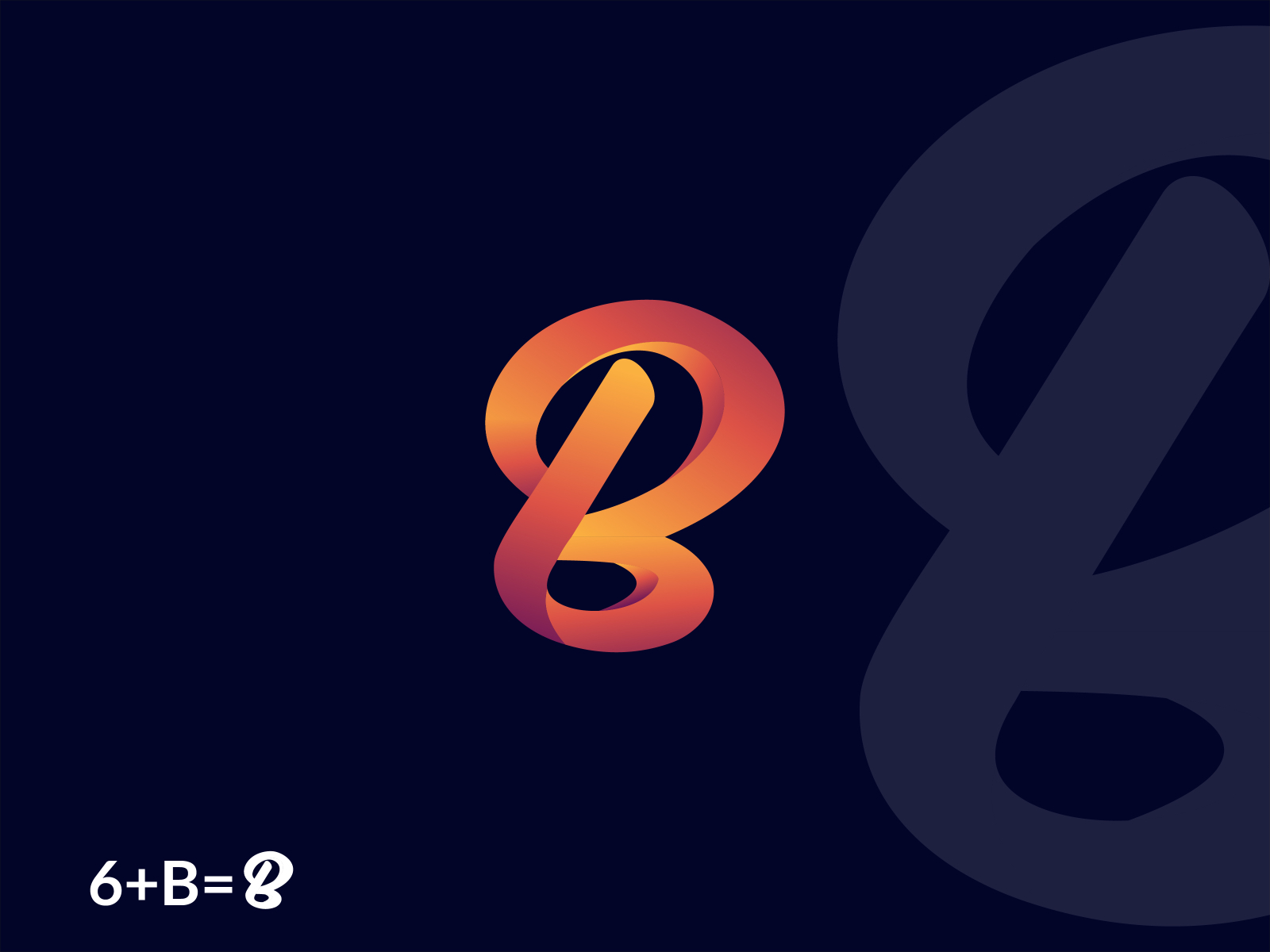 B+ 6 Letter Logo (B Letter Logo) By Rony Khan | Logo Designer On Dribbble