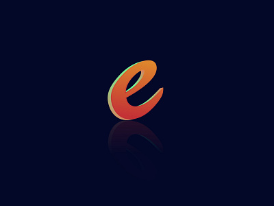 E Letter Logo || 3d Logo 3d logo branding design branding logo e letter 3d logo e letter logo illustration letter logo logo logo design logos minimalist logo modeling logo vector